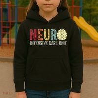 Neuro Icu Nurse Brain Nursing Intensive Care Unit Rn Kids Hoodie thumb 3