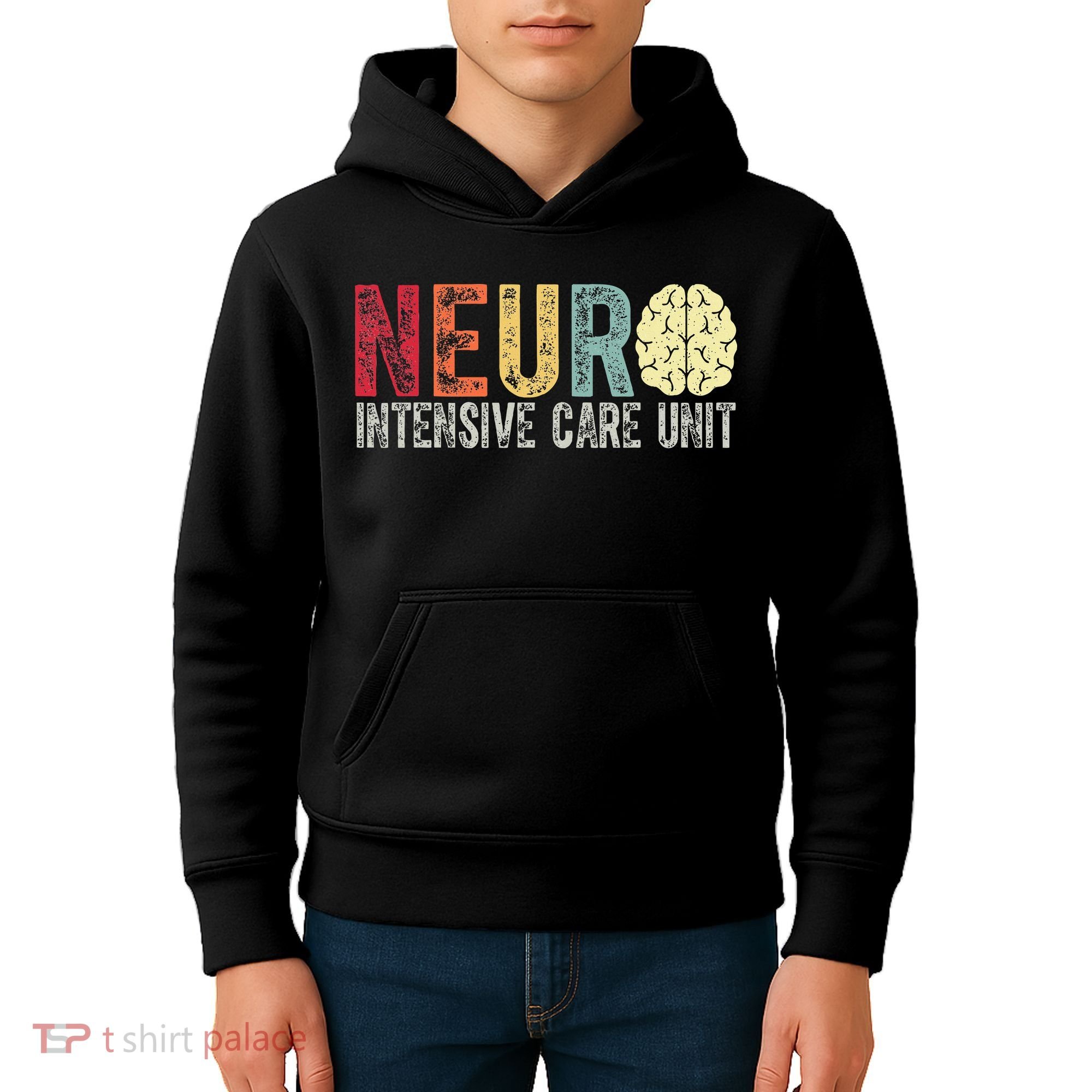 Neuro Icu Nurse Brain Nursing Intensive Care Unit Rn Kids Hoodie