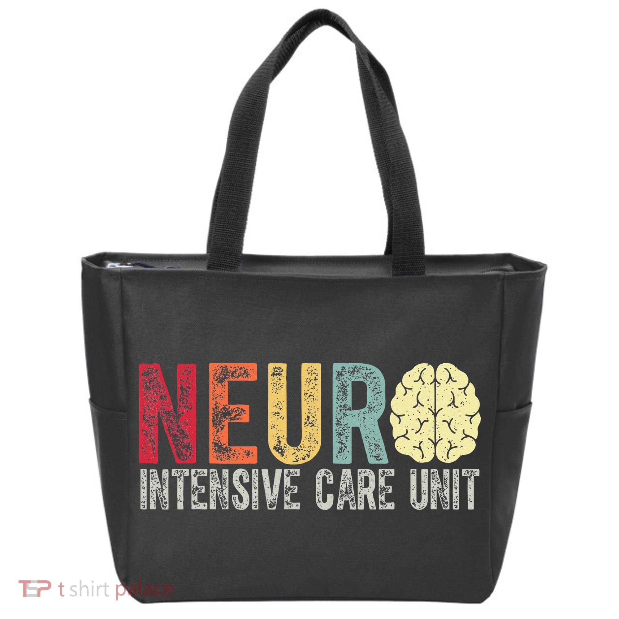 Neuro Icu Nurse Brain Nursing Intensive Care Unit Rn Tote Bag
