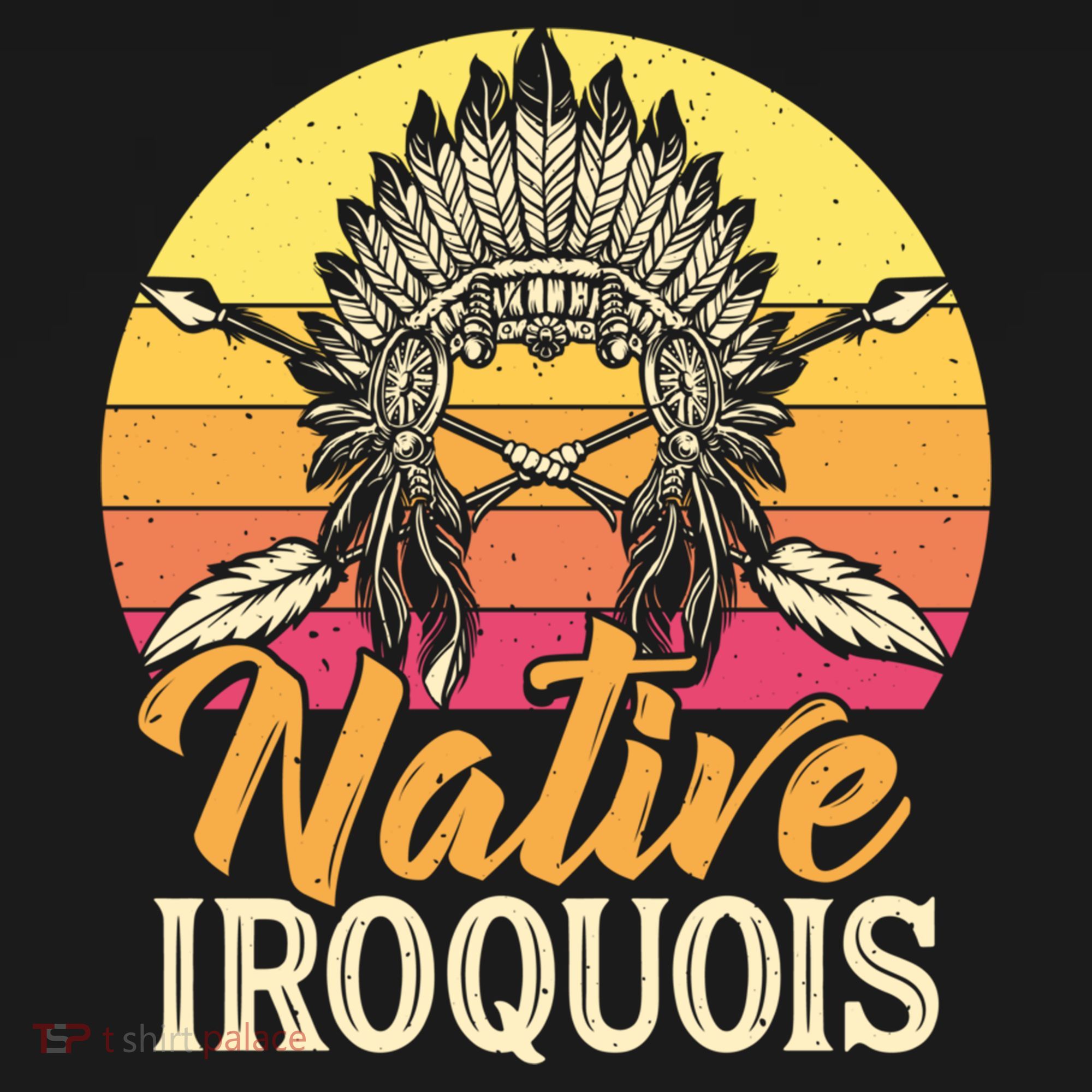 Native Iroquois Native Pride American Indian Tribe Gift Backpack