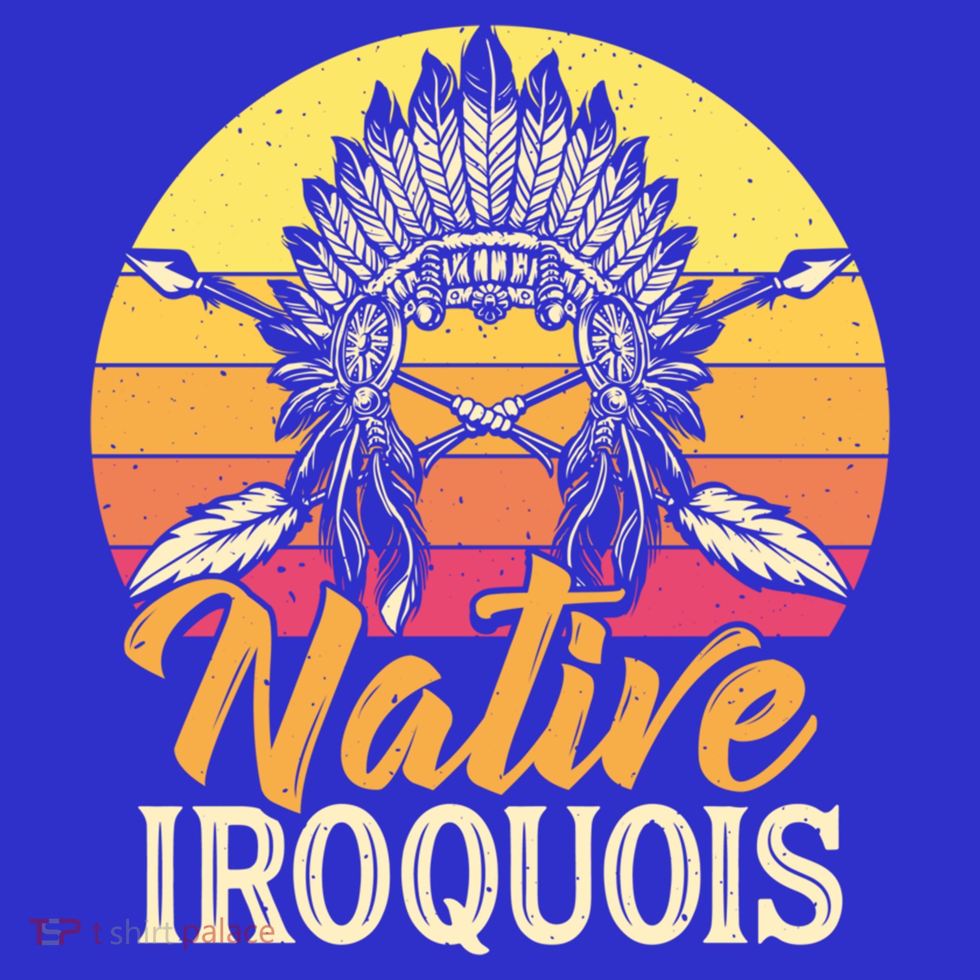 Native Iroquois Native Pride American Indian Tribe Gift Long Sleeve Shirt