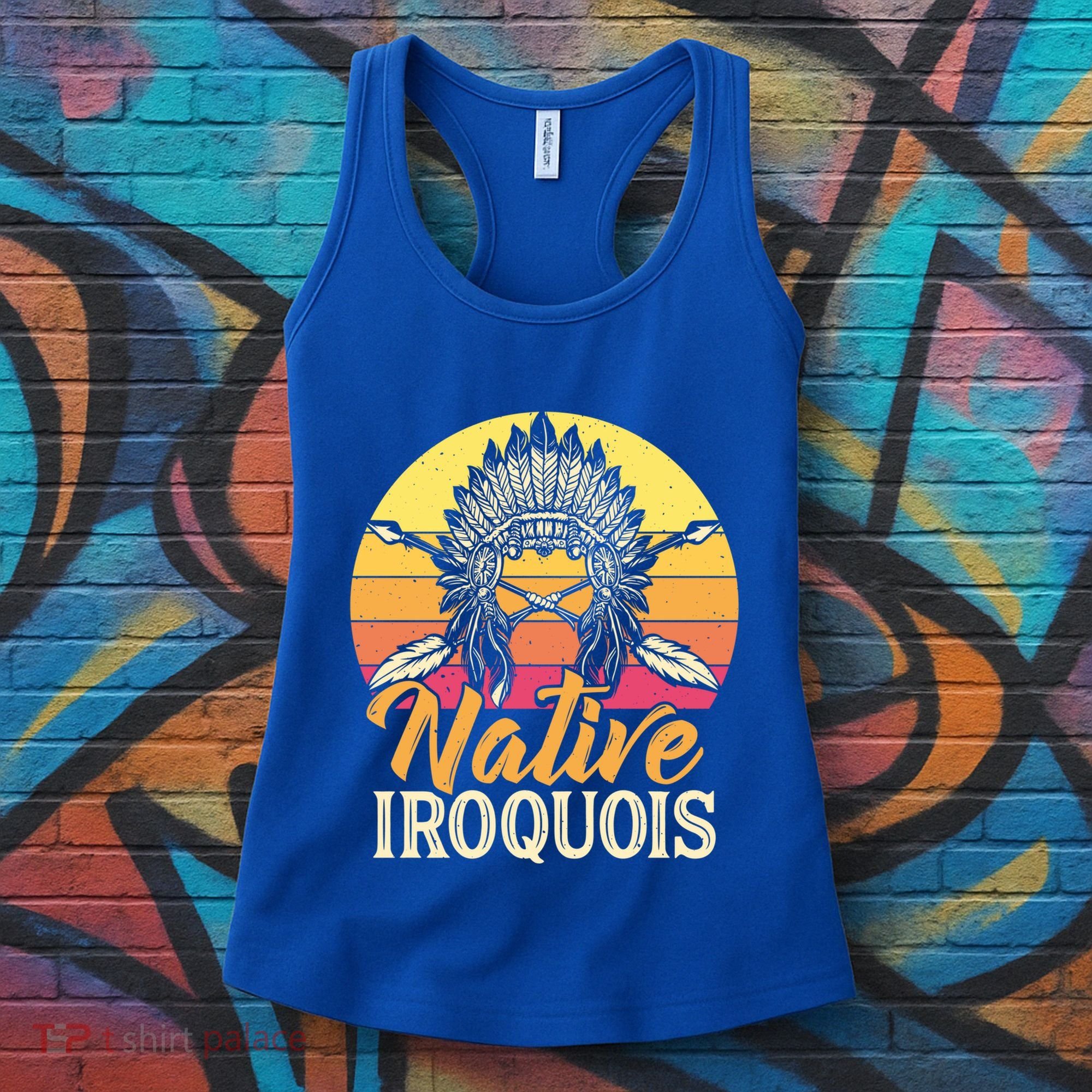 Native Iroquois Native Pride American Indian Tribe Gift Women's Tank Top