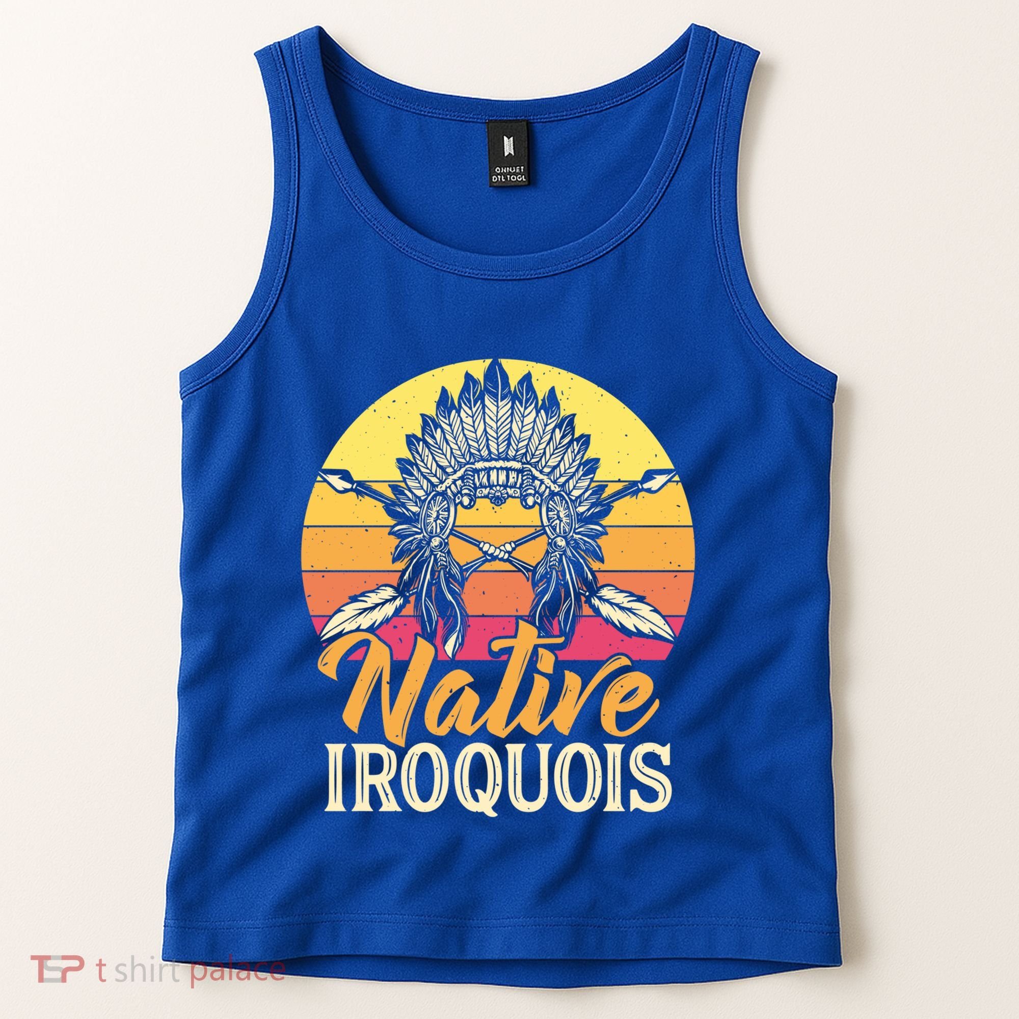 Native Iroquois Native Pride American Indian Tribe Gift Tank Top