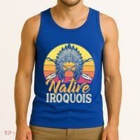Native Iroquois Native Pride American Indian Tribe Gift Tank Top thumb 3