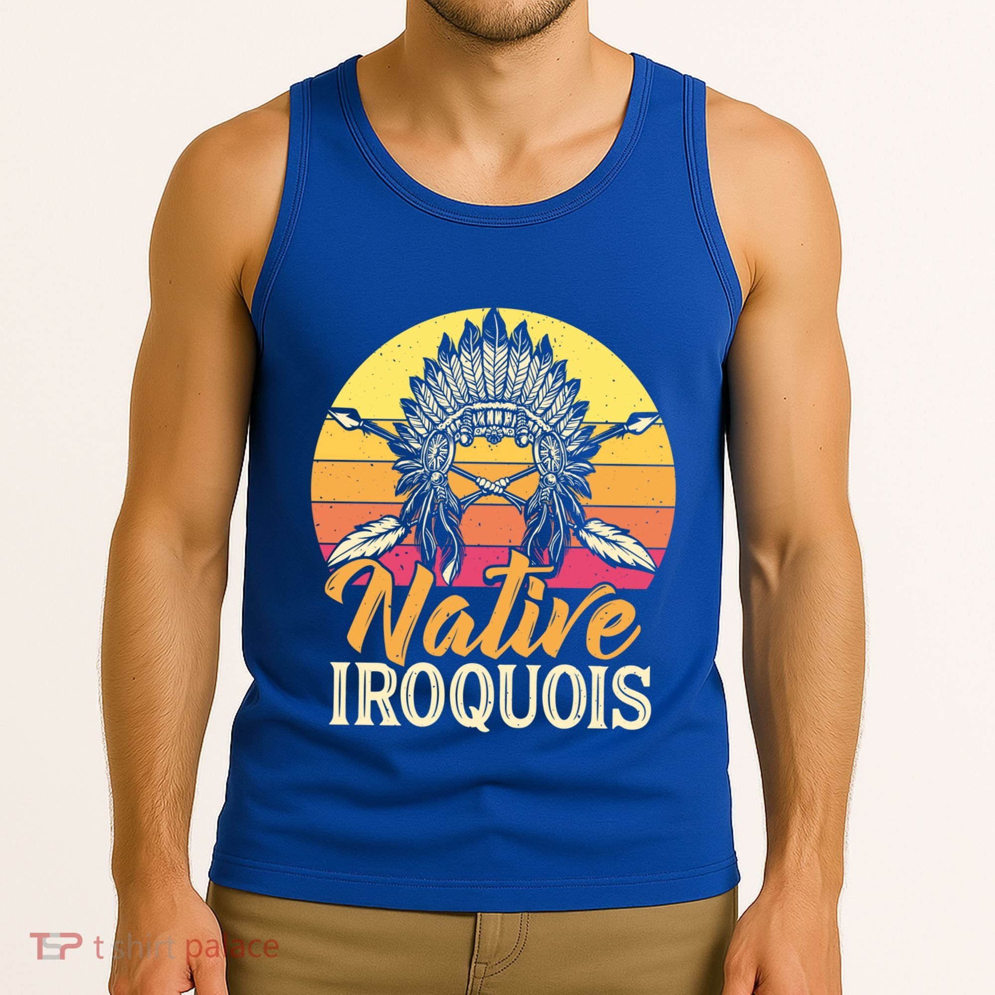Native Iroquois Native Pride American Indian Tribe Gift Tank Top
