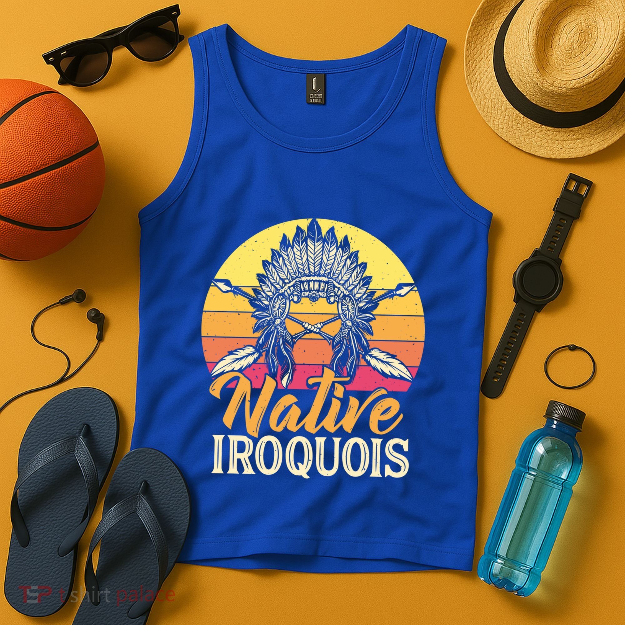 Native Iroquois Native Pride American Indian Tribe Gift Tank Top