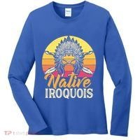 Native Iroquois Native Pride American Indian Tribe Gift Women's Long Sleeve Shirt thumb 0