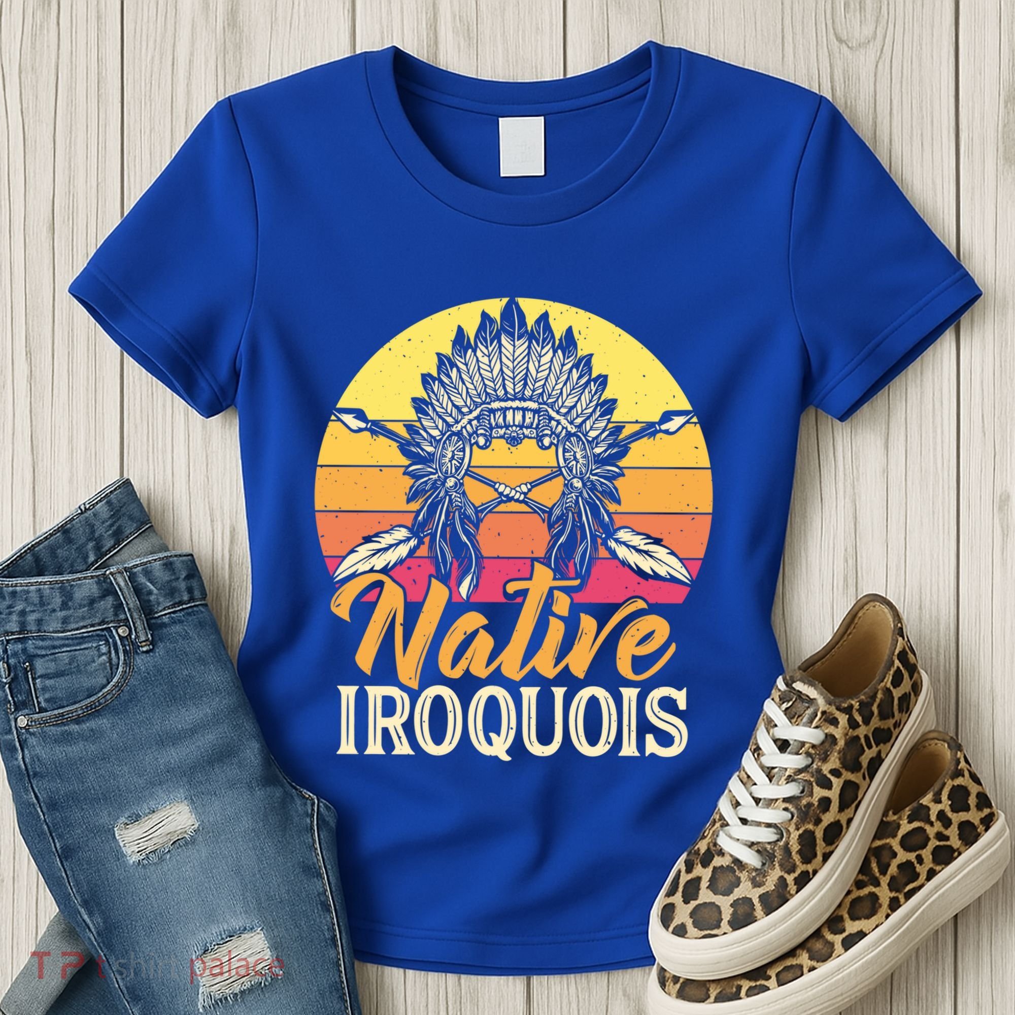 Native Iroquois Native Pride American Indian Tribe Gift Women's T-Shirt
