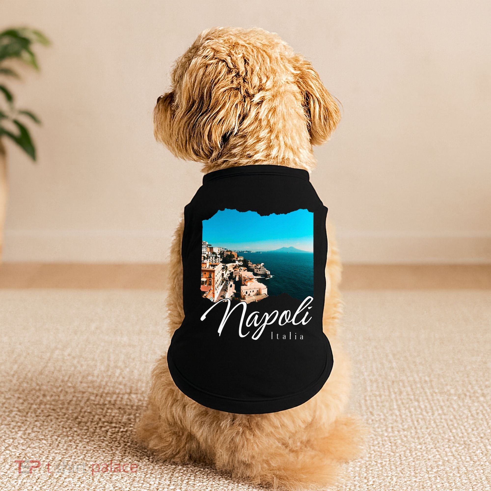 Napoli Italia Naples Italy Naples Doggie Tank