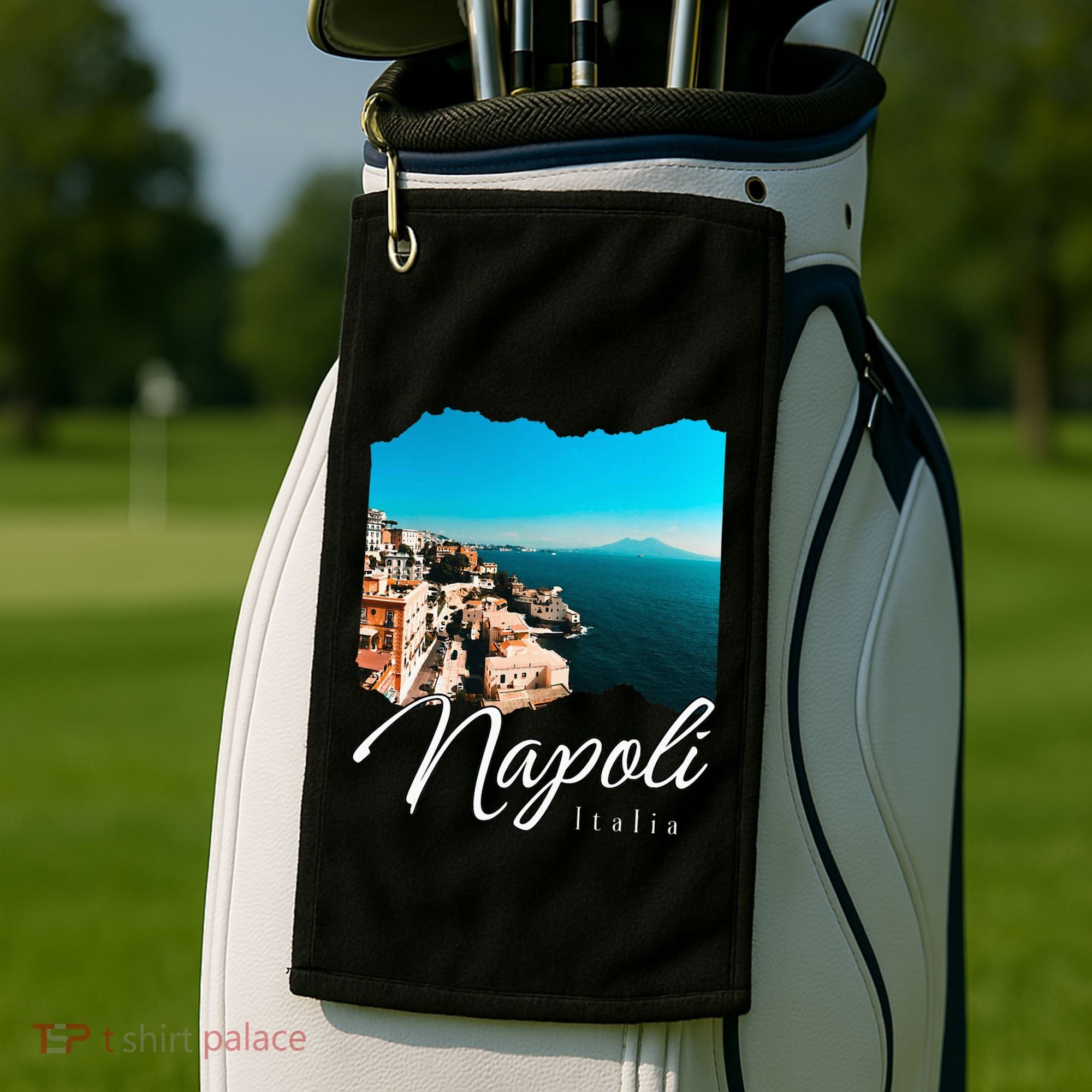 Napoli Italia Naples Italy Naples Golf Towel