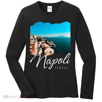 Napoli Italia Naples Italy Naples Women's Long Sleeve Shirt