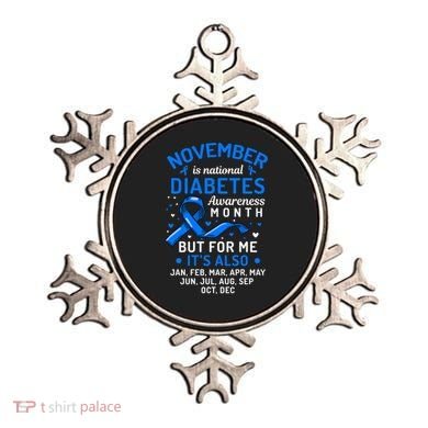 November Is National Diabetes Awareness Month Support Gift Ornament