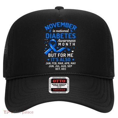November Is National Diabetes Awareness Month Support Gift Hat