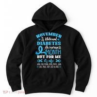 November Is National Diabetes Awareness Month  Hoodie thumb 0
