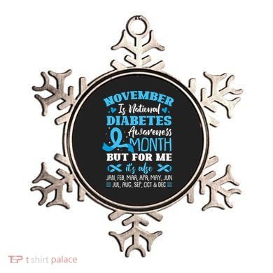 November Is National Diabetes Awareness Month  Ornament