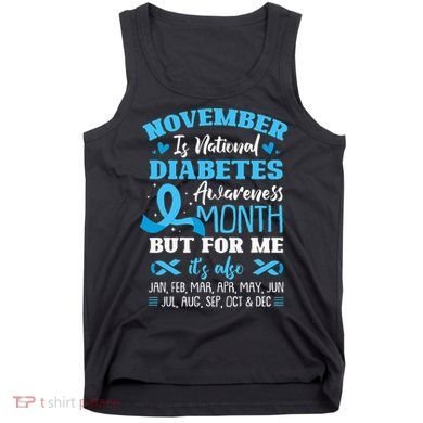 November Is National Diabetes Awareness Month  Tank Top