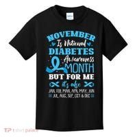 November Is National Diabetes Awareness Month  Kids T-Shirt thumb 0