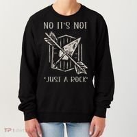 No ItS Not Just A Rock Arrowhead Hunting Women's Sweatshirt thumb 0