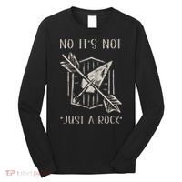 No ItS Not Just A Rock Arrowhead Hunting Long Sleeve Shirt thumb 0