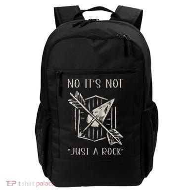 No ItS Not Just A Rock Arrowhead Hunting Backpack