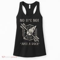 No ItS Not Just A Rock Arrowhead Hunting Women's Tank Top thumb 0