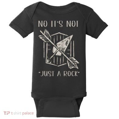 No ItS Not Just A Rock Arrowhead Hunting Baby Bodysuit