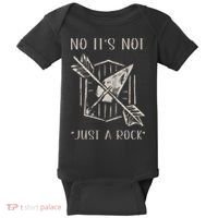 No ItS Not Just A Rock Arrowhead Hunting Baby Bodysuit thumb 0