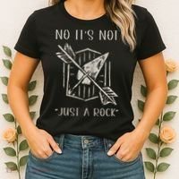 No ItS Not Just A Rock Arrowhead Hunting Women's T-Shirt thumb 2