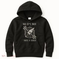 No ItS Not Just A Rock Arrowhead Hunting Kids Hoodie thumb 0