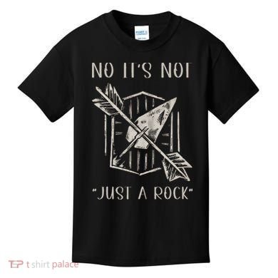No ItS Not Just A Rock Arrowhead Hunting Kids T-Shirt