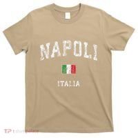 Naples Italy Napoli Italia Vintage Athletic Sports T-Shirt thumb 0
