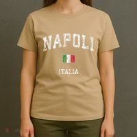 Naples Italy Napoli Italia Vintage Athletic Sports T-Shirt thumb 4