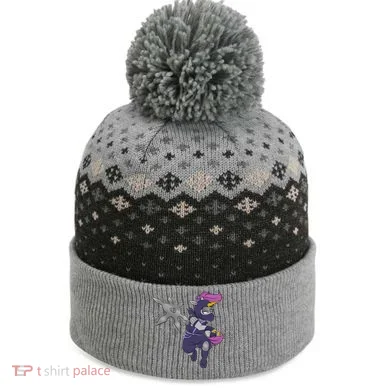 Ninja-corn The Baniff Cuffed Pom Beanie