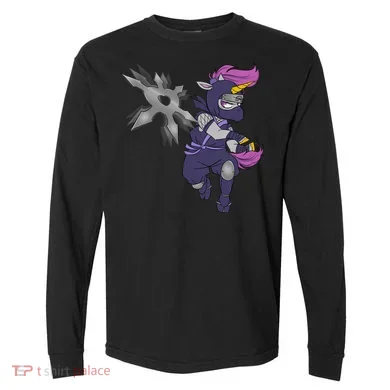 Ninja-corn Comfort Colors Heavyweight Long Sleeve T-Shirt