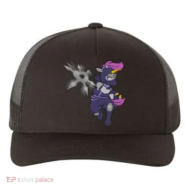 Ninja-corn Yupoong Adult 5-Panel Trucker Hat
