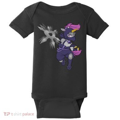 Ninja-corn Baby Bodysuit