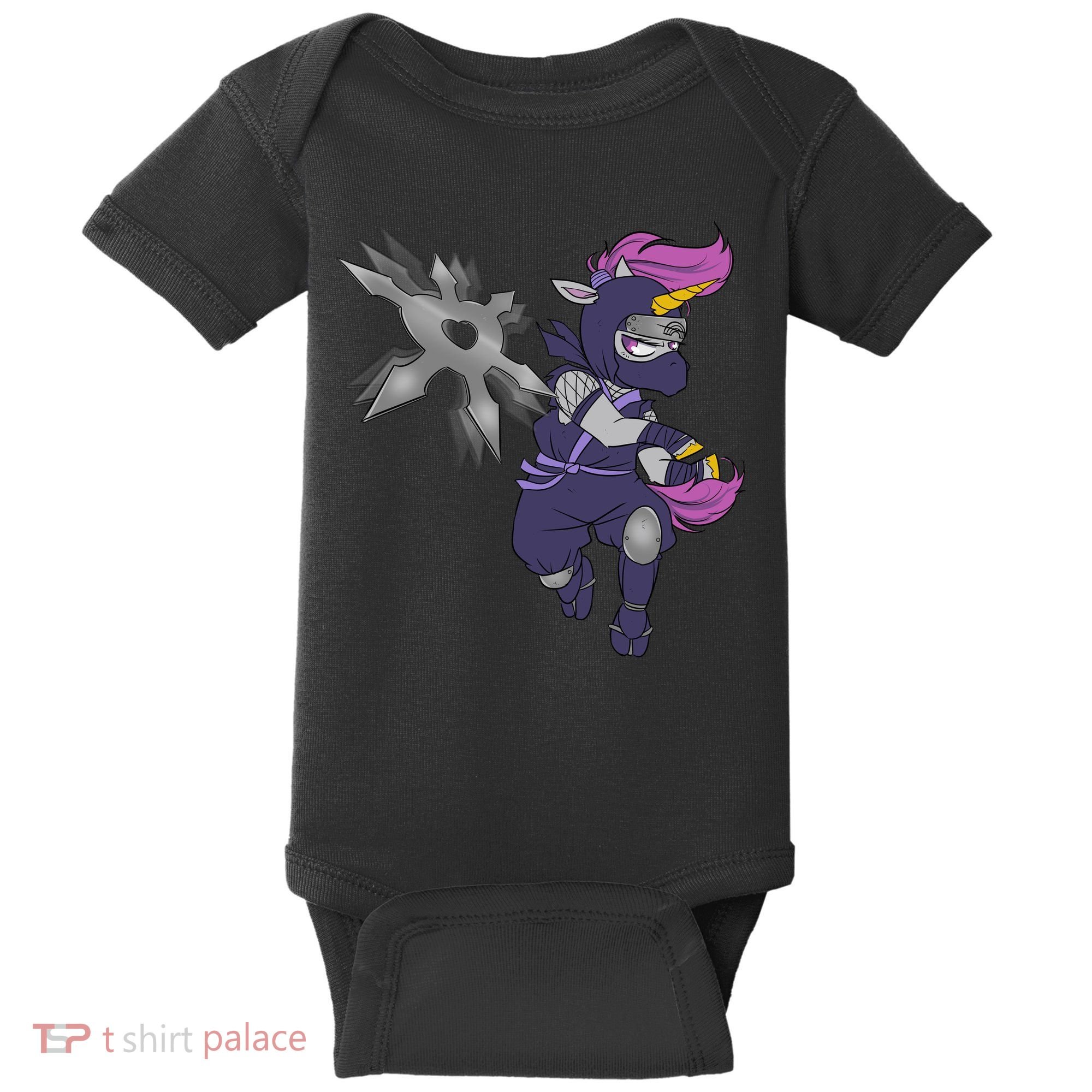 Ninja-corn Baby Bodysuit