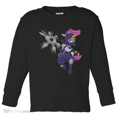 Ninja-corn Toddler Long Sleeve