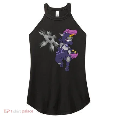 Ninja-corn Women's Perfect Tri Rocker Tank