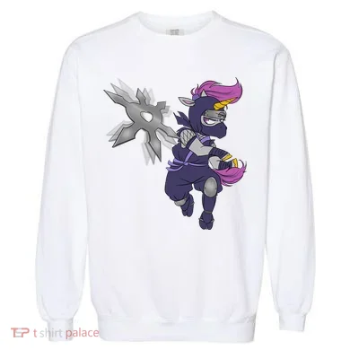 Ninja-corn Garment-Dyed Sweatshirt