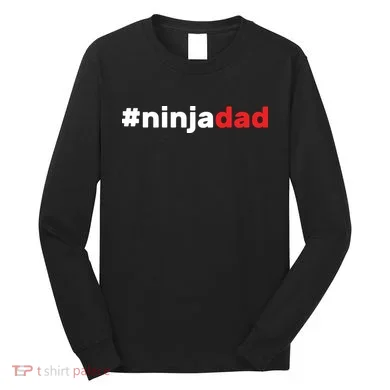 Ninja Dad Long Sleeve Shirt