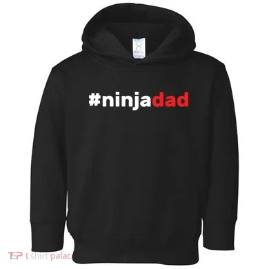 Ninja Dad Toddler Hoodie