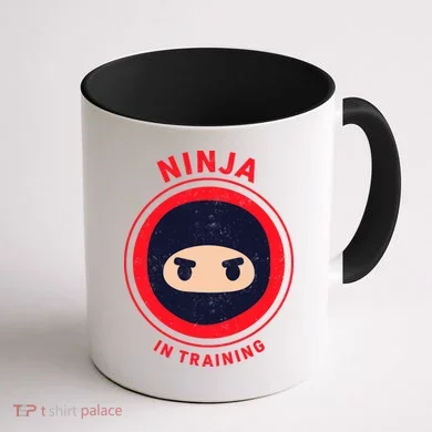 Ninja In Training  Coffee Mug back