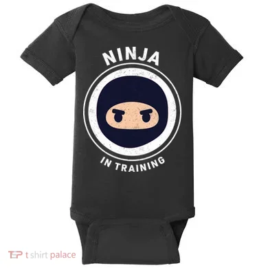 Ninja In Training  Baby Bodysuit