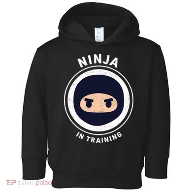 Ninja In Training  Toddler Hoodie
