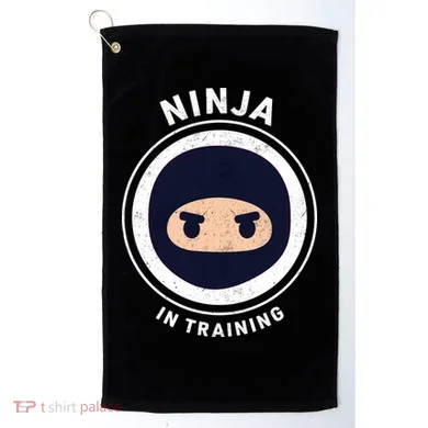 Ninja In Training  Golf Towel