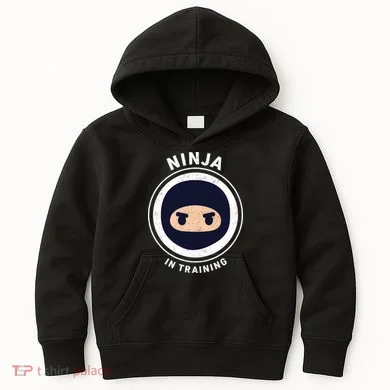 Ninja In Training  Kids Hoodie