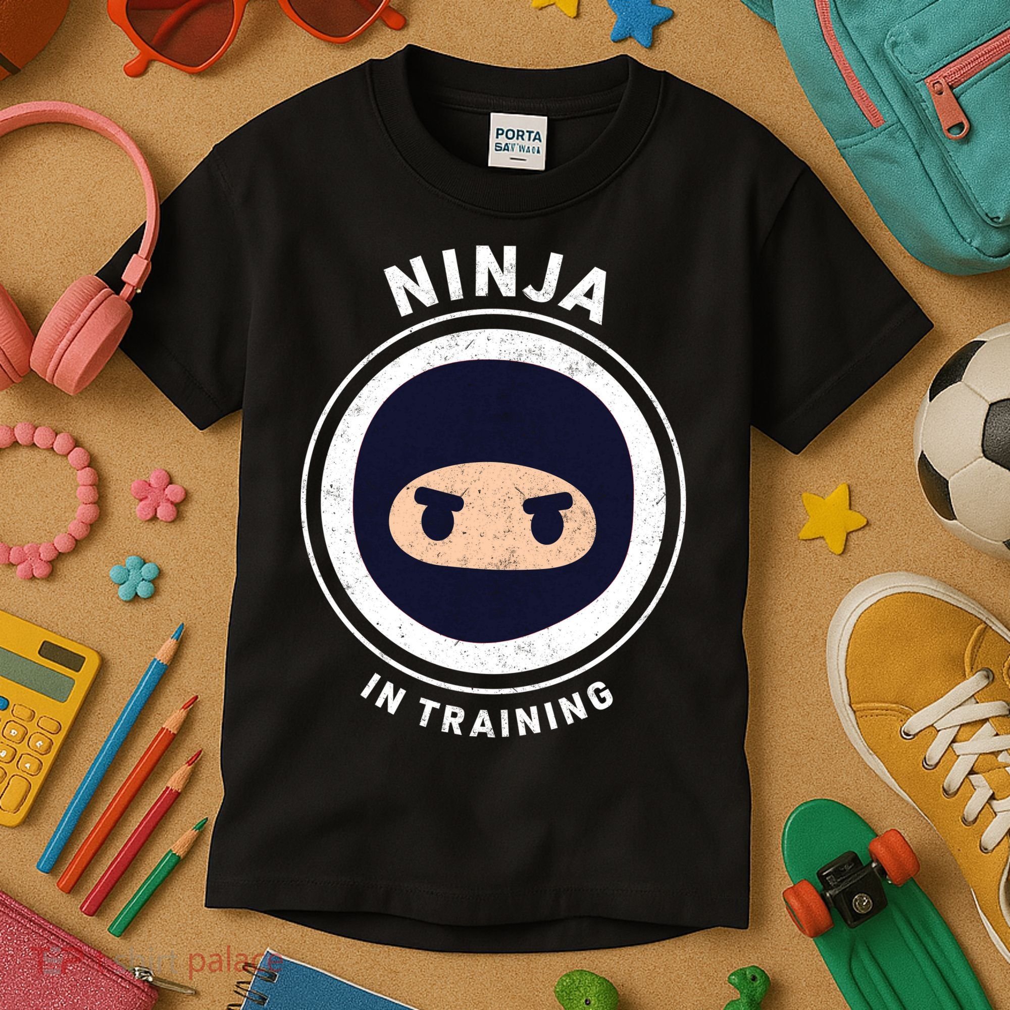 Ninja In Training  Kids T-Shirt