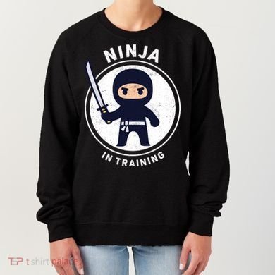 Ninja In Training Sword Women's Sweatshirt