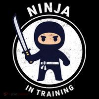 Ninja In Training Sword Toddler Hoodie thumb 2